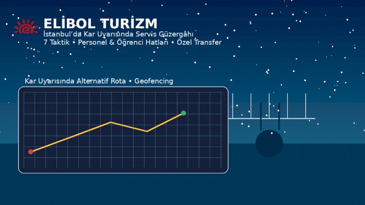 İstanbul’da Kar Uyarısında Servis Güzergâhı: 7 Taktik